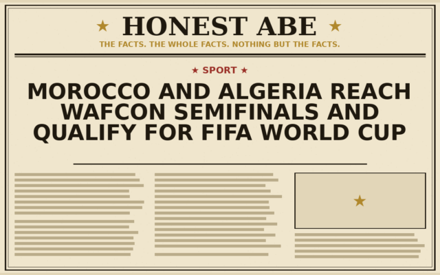 Morocco and Algeria Reach WAFCON Semifinals and Qualify for FIFA World Cup