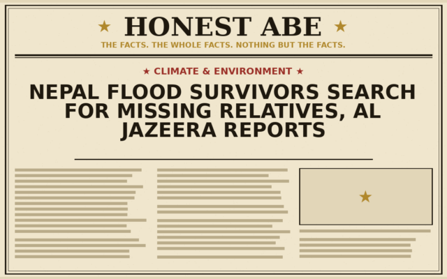 Nepal Flood Survivors Search for Missing Relatives, Al Jazeera Reports