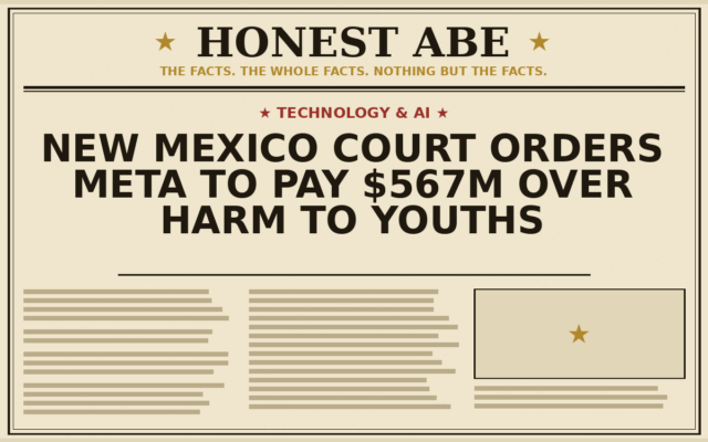 New Mexico Court Orders Meta to Pay $567m Over Harm to Youths
