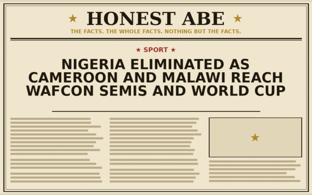Nigeria Eliminated as Cameroon and Malawi Reach WAFCON Semis and World Cup