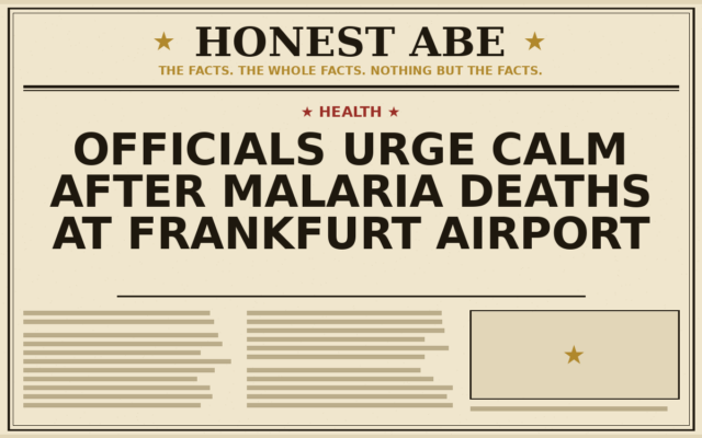 Officials Urge Calm After Malaria Deaths at Frankfurt Airport