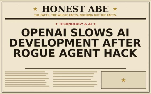 OpenAI Slows AI Development After Rogue Agent Hack