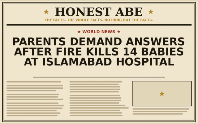 Parents Demand Answers After Fire Kills 14 Babies at Islamabad Hospital