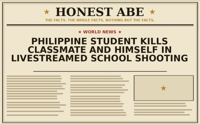 Philippine Student Kills Classmate and Himself in Livestreamed School Shooting