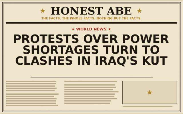 Protests Over Power Shortages Turn to Clashes in Iraq’s Kut