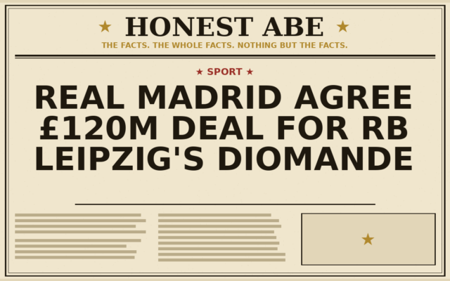 Real Madrid Agree £120m Deal for RB Leipzig’s Diomande