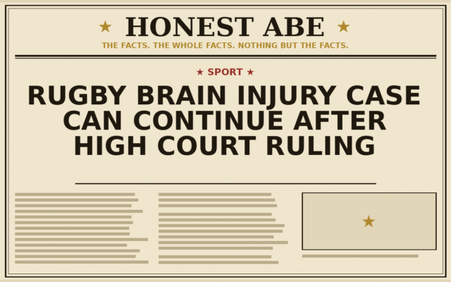 Rugby Brain Injury Case Can Continue After High Court Ruling
