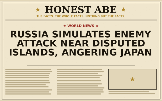 Russia Simulates Enemy Attack Near Disputed Islands, Angering Japan