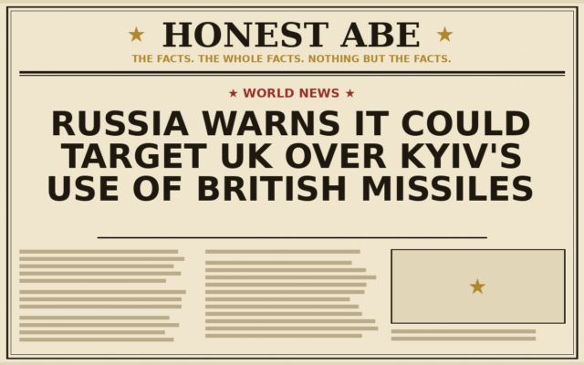 Russia Warns It Could Target UK Over Kyiv’s Use of British Missiles