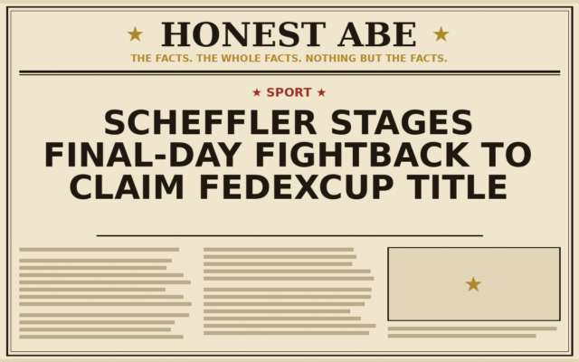 Scheffler Stages Final-Day Fightback to Claim FedExCup Title