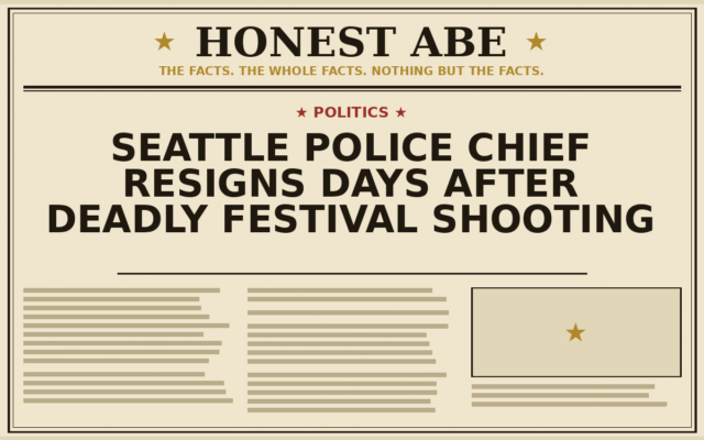 Seattle Police Chief Resigns Days After Deadly Festival Shooting