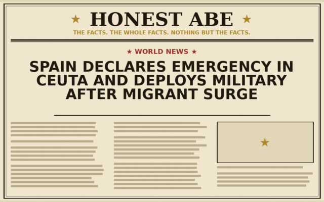 Spain Declares Emergency in Ceuta and Deploys Military After Migrant Surge