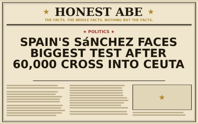 Spain’s Sánchez Faces Biggest Test After 60,000 Cross Into Ceuta