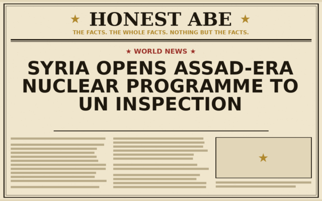 Syria Opens Assad-Era Nuclear Programme to UN Inspection