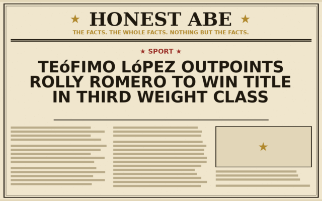 Teófimo López Outpoints Rolly Romero to Win Title in Third Weight Class