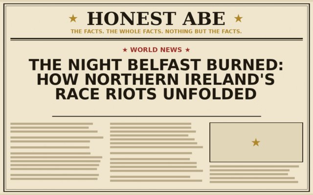 The Night Belfast Burned: How Northern Ireland’s Race Riots Unfolded