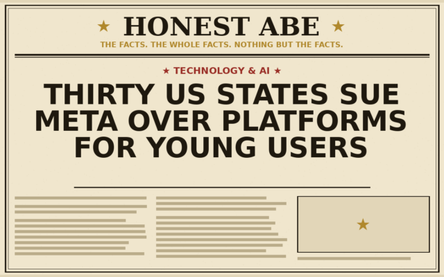 Thirty US States Sue Meta Over Platforms for Young Users