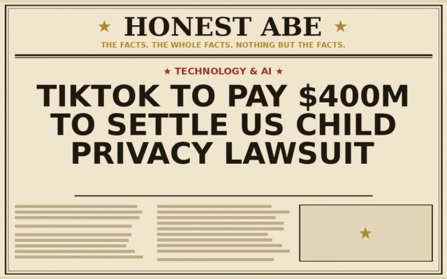 TikTok to Pay $400m to Settle US Child Privacy Lawsuit