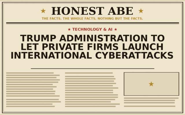 Trump Administration to Let Private Firms Launch International Cyberattacks