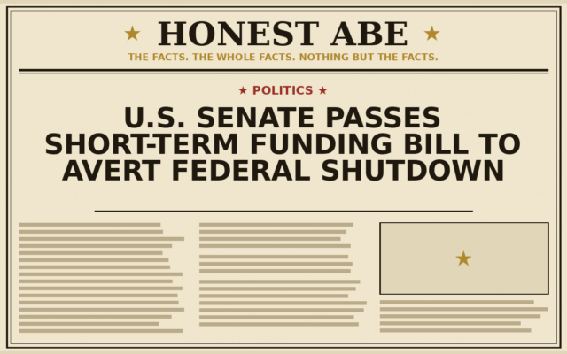 U.S. Senate Passes Short-Term Funding Bill to Avert Federal Shutdown