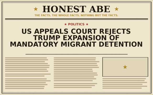 US Appeals Court Rejects Trump Expansion of Mandatory Migrant Detention