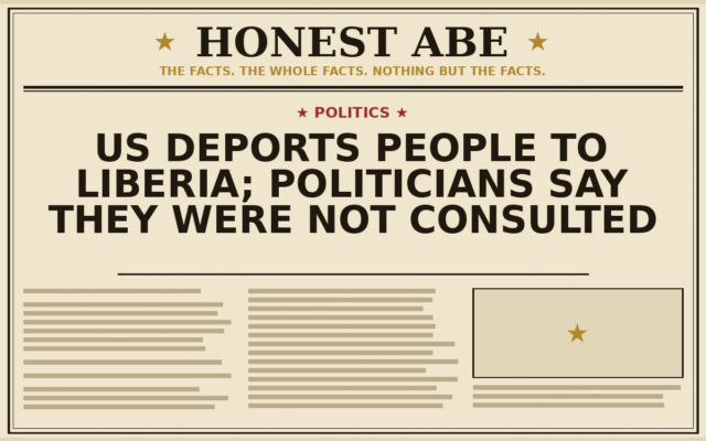 US Deports People to Liberia; Politicians Say They Were Not Consulted