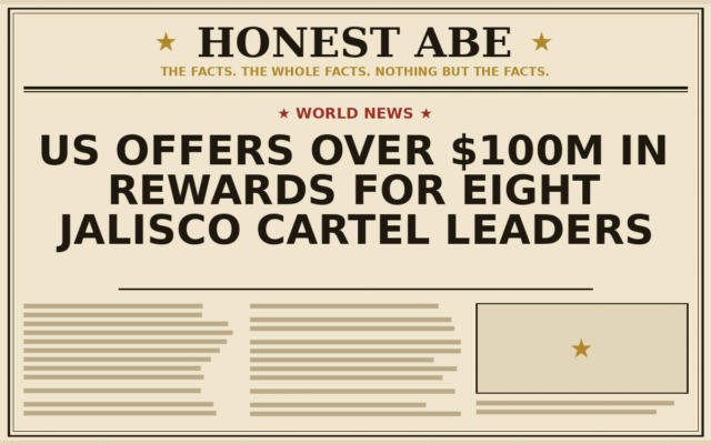 US Offers Over $100m in Rewards for Eight Jalisco Cartel Leaders
