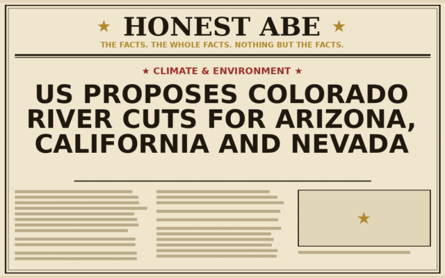US Proposes Colorado River Cuts for Arizona, California and Nevada