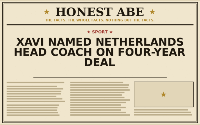 Xavi Named Netherlands Head Coach on Four-Year Deal