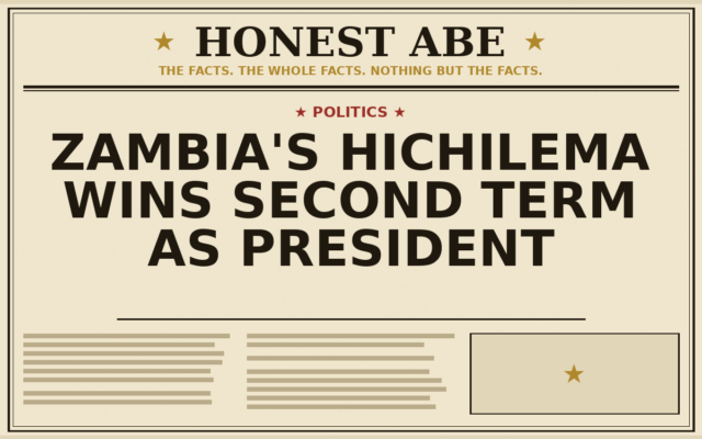 Zambia’s Hichilema Wins Second Term as President