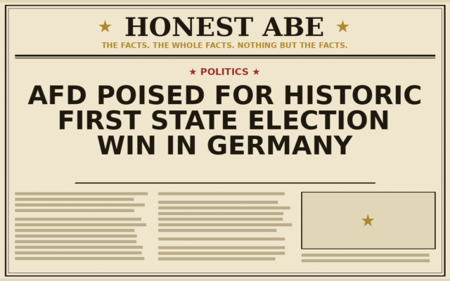 AfD Poised for Historic First State Election Win in Germany