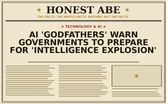 AI ‘Godfathers’ Warn Governments to Prepare for ‘Intelligence Explosion’