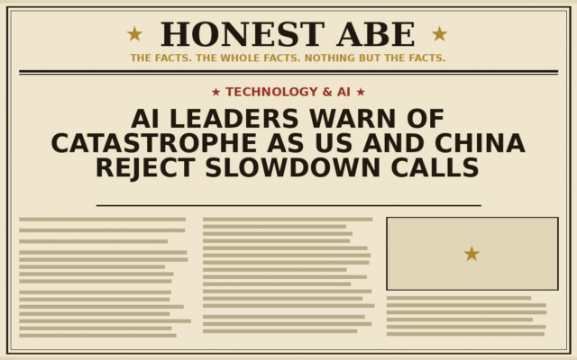 AI Leaders Warn of Catastrophe as US and China Reject Slowdown Calls