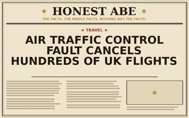 Air Traffic Control Fault Cancels Hundreds of UK Flights