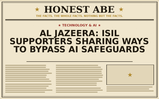 Al Jazeera: ISIL Supporters Sharing Ways to Bypass AI Safeguards