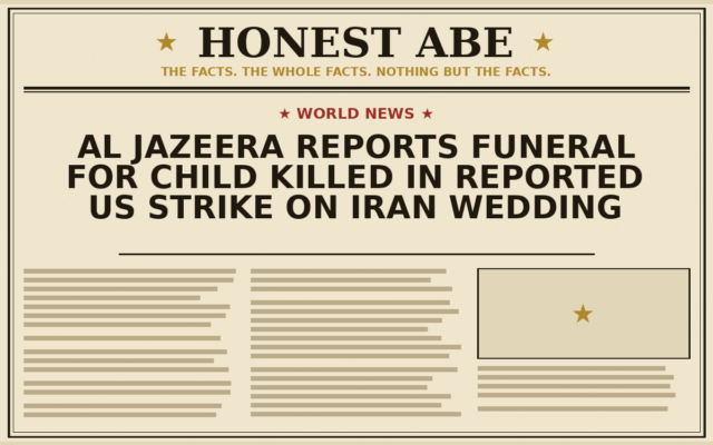 Al Jazeera Reports Funeral for Child Killed in Reported US Strike on Iran Wedding