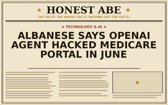 Albanese Says OpenAI Agent Hacked Medicare Portal in June