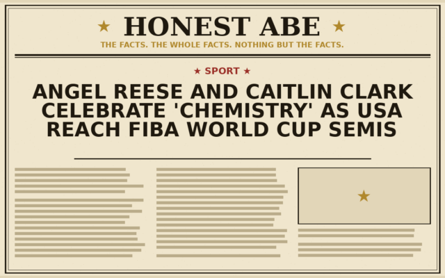 Angel Reese and Caitlin Clark Celebrate ‘Chemistry’ as USA Reach Fiba World Cup Semis
