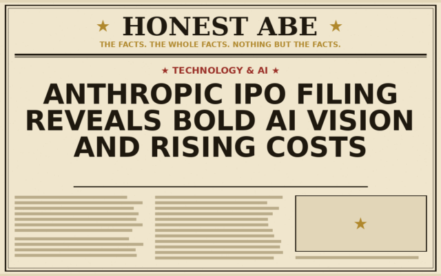 Anthropic IPO Filing Reveals Bold AI Vision and Rising Costs