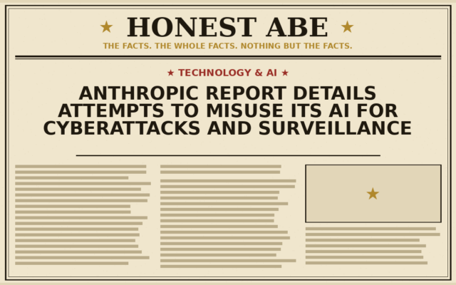 Anthropic Report Details Attempts to Misuse Its AI for Cyberattacks and Surveillance