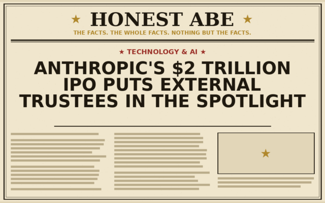 Anthropic’s $2 Trillion IPO Puts External Trustees in the Spotlight