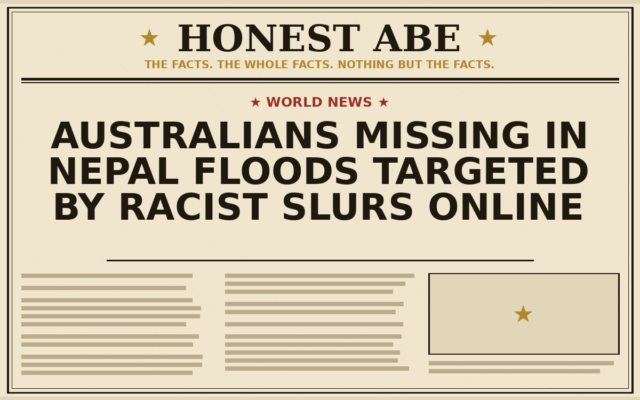 Australians Missing in Nepal Floods Targeted by Racist Slurs Online