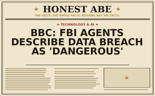 BBC: FBI Agents Describe Data Breach as ‘Dangerous’