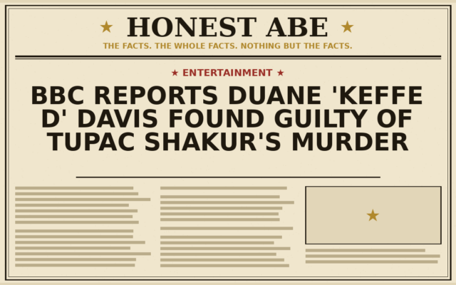 BBC Reports Duane ‘Keffe D’ Davis Found Guilty of Tupac Shakur’s Murder