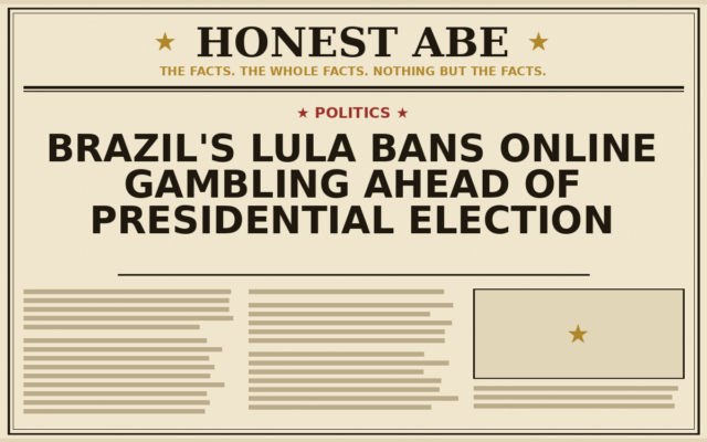 Brazil’s Lula Bans Online Gambling Ahead of Presidential Election