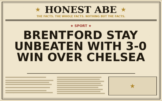 Brentford Stay Unbeaten With 3-0 Win Over Chelsea