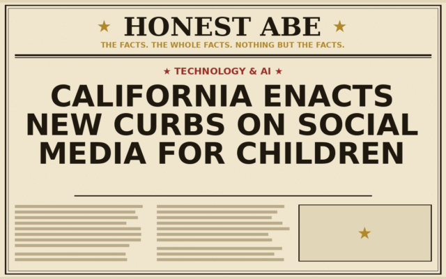 California Enacts New Curbs on Social Media for Children