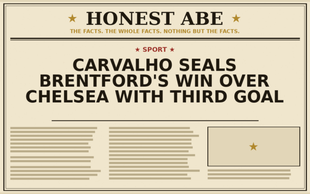 Carvalho Seals Brentford’s Win Over Chelsea With Third Goal