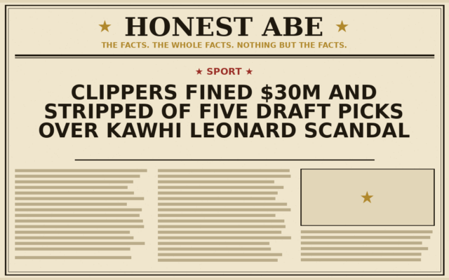 Clippers Fined $30m and Stripped of Five Draft Picks Over Kawhi Leonard Scandal