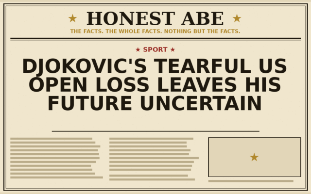 Djokovic’s Tearful US Open Loss Leaves His Future Uncertain